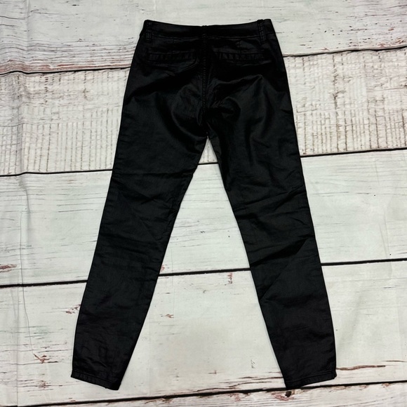 BEBE Black stretchy women’s skinny pants size 25 - Picture 10 of 16
